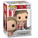 Lex Luger #159 WWE Funko Pop inside the box.