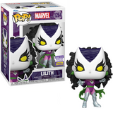 Lilith #1264 Marvel Funko Pop! 2023 Summer Convention Exclusive in box and out of box