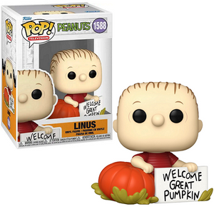 Linus #1588 - It's The Great Pumpkin Charlie Brown Funko Pop! Movies