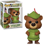Little John #1437 Disney Robin Hood Funko Pop shown in-box and out-of-box, front view