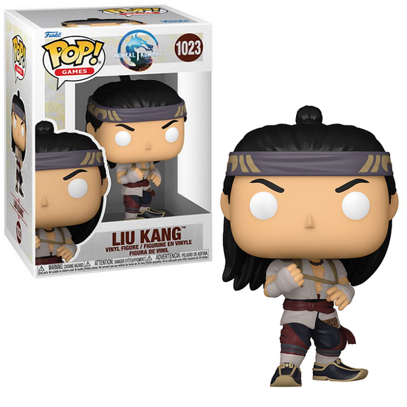 Liu Kang #1023 - Mortal Kombat 1 Funko Pop! Games [God Of Fire]