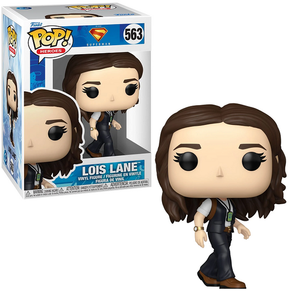 Lois Lane #563 Superman 2025 Movie Funko Pop! — in box and out of box