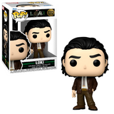 Loki #1312 Funko Pop! shown in box and out of box, front view