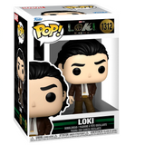 Loki #1312 Funko Pop! displayed inside the box, front view