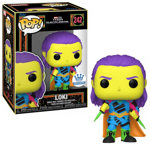 Loki #242 - Thor Ragnarok Funko Pop! [Blacklight Funko Exclusive]