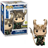 Loki with Scepter #985 Avengers Funko Pop! in box and out of box