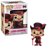 Lord Licorice #60 Candy Land Funko Pop! Retro Toys figure in box and out of box with licorice cane