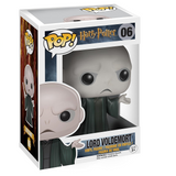 Lord Voldemort #06 Funko Pop! displayed inside the box, front view