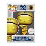 Lou Gehrig #19 New York Yankees Gold Chase Funko Pop Sports Legends figure in original box