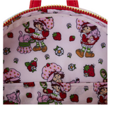 LoungeFly Strawberry Shortcake Denim Pocket Mini-Backpack