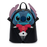 Loungefly Vampire Stitch mini backpack Disney cosplay Halloween design front view