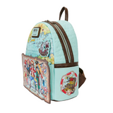 Loungefly One Piece Luffy Gang Map Mini-Backpack