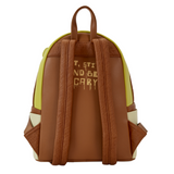 Shrek Keep Out Loungefly mini backpack cosplay design ogre character back view