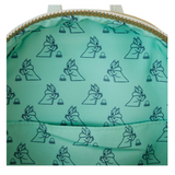 Loungefly Star Wars Grogu and Crabbies Cosplay Mini-Backpack inside liner design