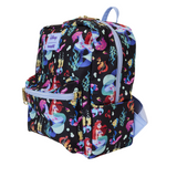 Loungefly The Little Mermaid 35th Anniversary Life Is The Bubbles All Over Print Mini-Backpack