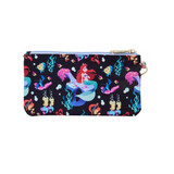 Loungefly The Little Mermaid 35th Anniversary Life Is The Bubbles Wristlet Wallet