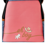 Western Mickey Mouse Loungefly mini backpack cosplay cowboy design back graphic