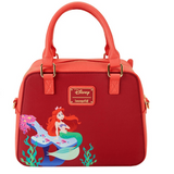 Loungefly The Little Mermaid 35th Anniversary Ariel Face Crossbody Bag
