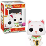 Lucky Cat (Flocked) #190 Funko Pop! Asia in box and out of box