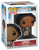 Lucky #926 Funko Pop in display box Ghostbusters Afterlife collectible