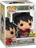 Luffytaro #921 One Piece Funko Pop Metallic Hot Topic Exclusive in box