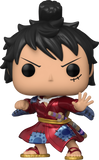 Luffytaro #921 One Piece Funko Pop Metallic Hot Topic Exclusive out of box