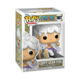 Luffy Gear Five #1607 One Piece Funko Pop Animation in display box