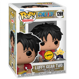 Luffy Gear Two #1269 One Piece Funko Pop Fundom Exclusive Chase inside the box.