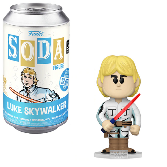 Luke Skywalker - Star Wars Funko Soda [Comic] [Common Opened]