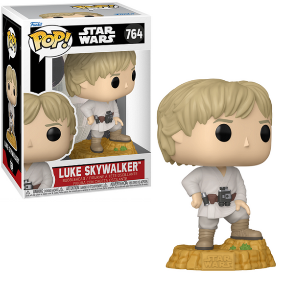 Luke Skywalker Binary Sun #764 Star Wars Funko Pop in box and out of box