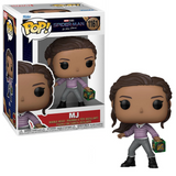 MJ #1161 Marvel Spider-Man No Way Home Funko Pop figure in box and out of box holding cube artifact