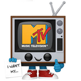 MTV Logo #236 Funko Pop Ad Icon 90’s Capsule Series figure outside the box.