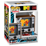 MTV Logo #236 Funko Pop Ad Icon 90’s Capsule Series inside the box.