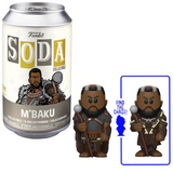 M’Baku Black Panther Wakanda Forever Funko Soda figure in can and out of can