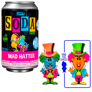 Mad Hatter – Alice in Wonderland Funko Soda [Black Light Funko Exclusive] [With Chance Of Chase][