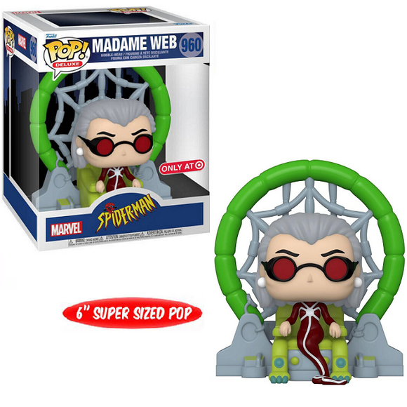 Madame Web #960 - Spiderman Funko Pop! Deluxe [Target Exclusive]