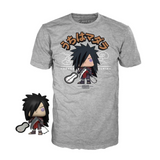 Madara with Weapons Naruto Funko Pop GameStop Exclusive collectible with Tee