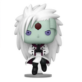 Madara Uchiha #1583 Naruto Shippuden Funko Pop! Animation 2024 Chicago Expo C2E2 exclusive figure standing out of box.