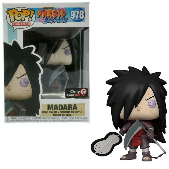 Madara with Weapons #978 - Naruto Funko Pop! Animation [GameStop Exclusive]