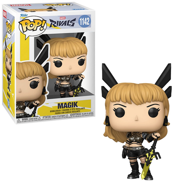 Magik #1142 Marvel Rivals Funko Pop in box and out of box