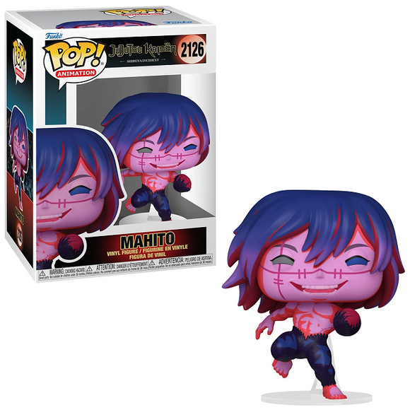 Mahito Drill #2126 Jujutsu Kaisen Funko Pop in box and out of box