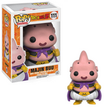 Majin Buu 111 Dragon Ball Z Funko Pop in box and out of box with cape and M belt design