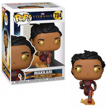 Makkari #734 Marvel Eternals Funko Pop! figure in and out of box