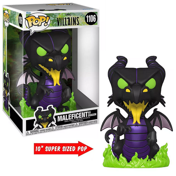Maleficent As Dragon #1106 - Disney Villains Funko Pop! [10-Inch]