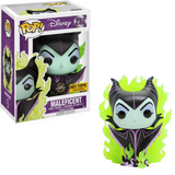 Maleficent #232 Disney Villains Glow in the Dark Chase Hot Topic Exclusive Funko Pop! in and out of box