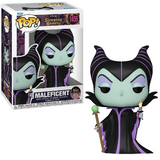 Maleficent with Candle Funko Pop #1455 shown in-box and out of box