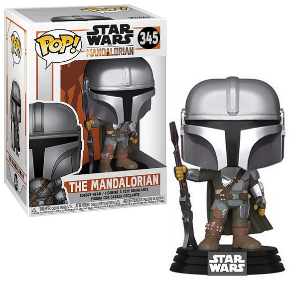 The Mandalorian #345 – Mandalorian Funko Pop! [Minor Box Damage]