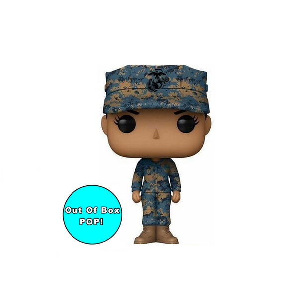 Marine Female #USMC - Marines Funko Pop! Marines [Hispanic Cammies] [OOB]