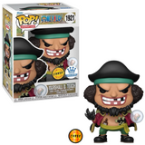 Marshall D Teach #1921 Chase One Piece Funko Pop Plus Funko Exclusive figure in box and out of box