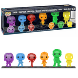 Marvel Infinity Saga Avengers Art Series 6 Pack Amazon Exclusive Funko Pop set
